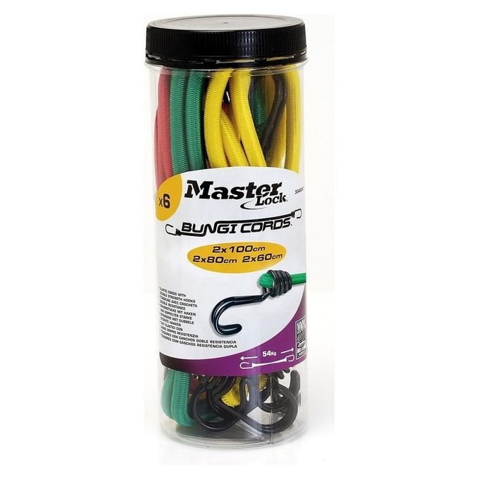 MASTER LOCK 3040EURDAT corda elastica 6 pz