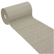 Tappeto Cucina Tinta Unita Striato 54x40 Cm Bordato Assorbente Passatoia Casa Antiscivolo Beige