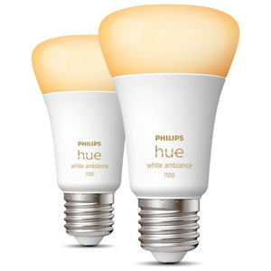 Philips Hue White ambiance 2 Lampadine Smart E27 75 W