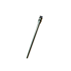 Coppia di bacchette astine ottone lucido Bris regolabili 40-60 cm tende a vetro