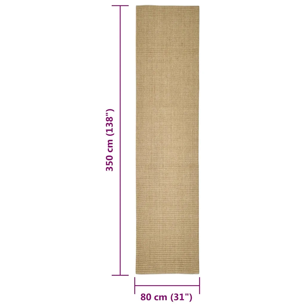 Tappeto in Sisal per Tiragraffi 80x350 cm CFW4639967