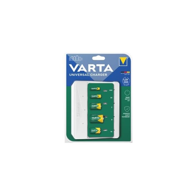 Varta Universal Charger carica batterie Batteria per uso domestico AC