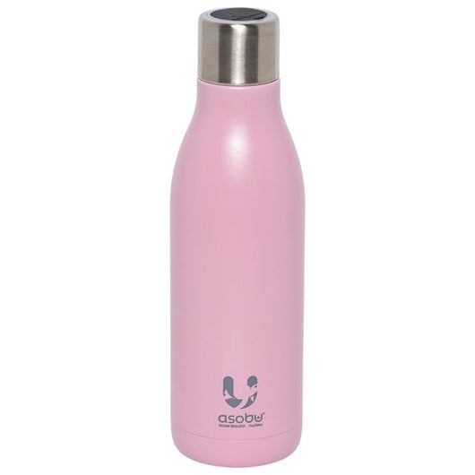 Asobu UV-Light Bottle Pink 0.5 Litri