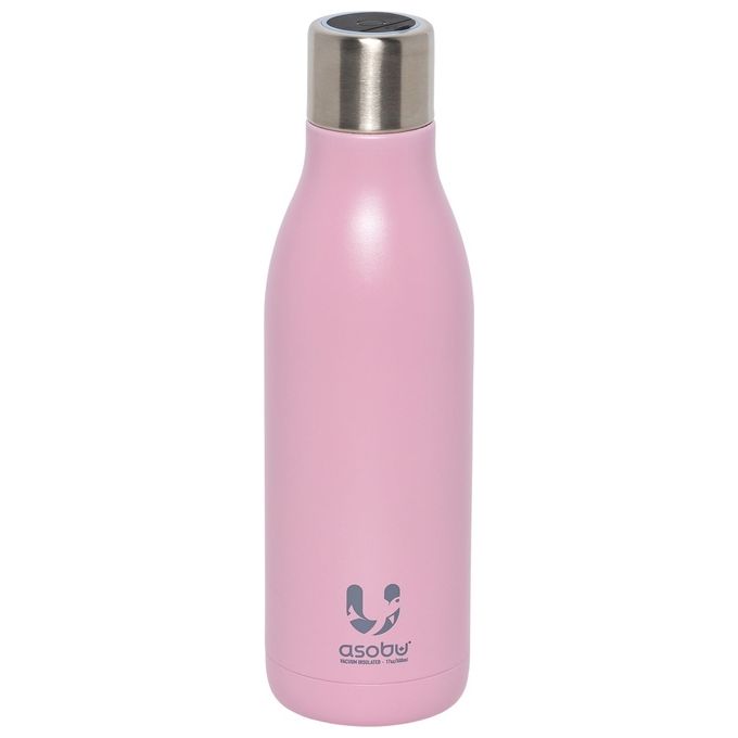 Asobu UV-Light Bottle Pink 0.5 Litri