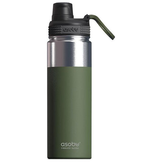 Asobu Alpine Flask Trekking 530 ml Acciaio inossidabile Verde