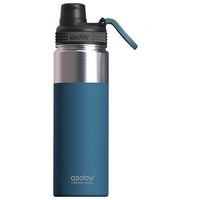 Asobu Alpine Flask Trekking 530 ml Acciaio inossidabile Blu