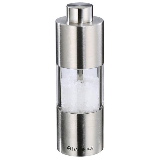 Zassenhaus 030402 macina sale e pepe Acciaio inox, Trasparente