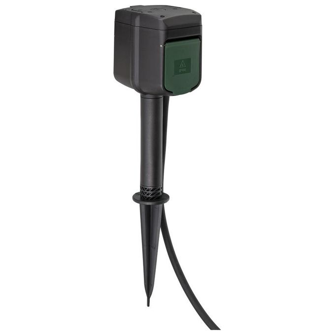 Brennenstuhl 1154540600 presa intelligente Nero