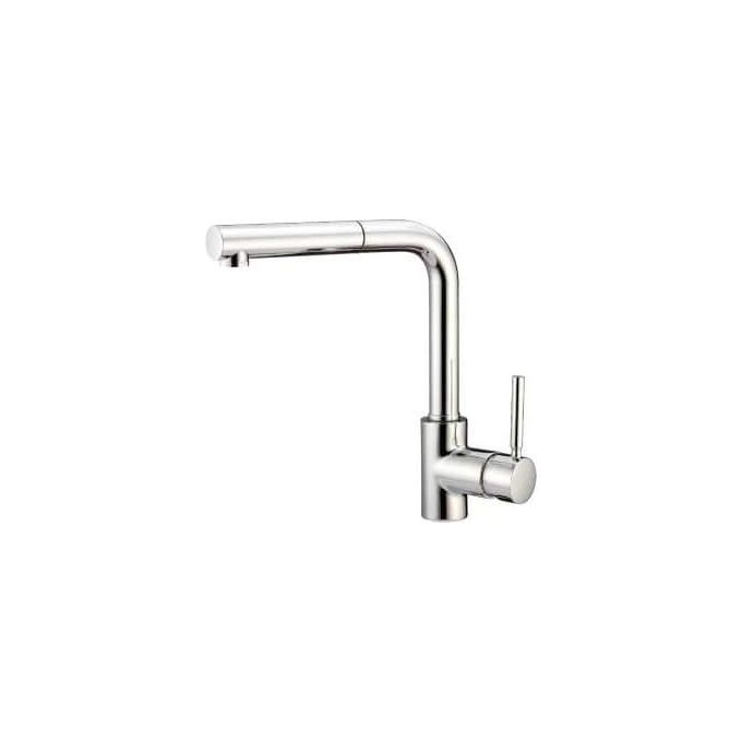Crolla Harry ES 7740 BO Miscelatore Cucina con Doccetta estraibile Rubinetto Monocomando colore Bianco Opaco