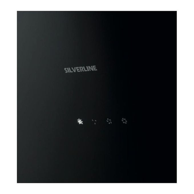 Silverline 3457 SOHO Cappa aspirante a parete Nero 627 m³/h A