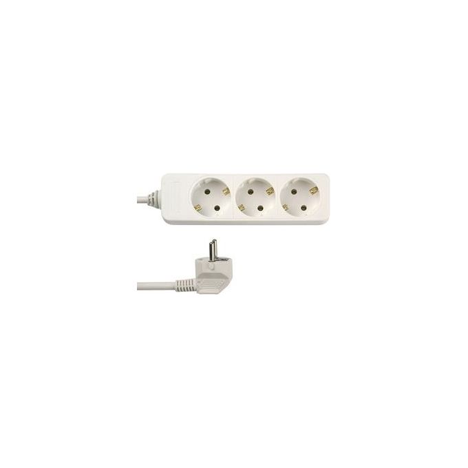 REV 0512248555 prolunghe e multiple 5 m 3 presa(e) AC Interno Bianco