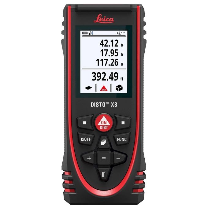 Leica DISTO X3 Distanziometro laser Nero 150 m