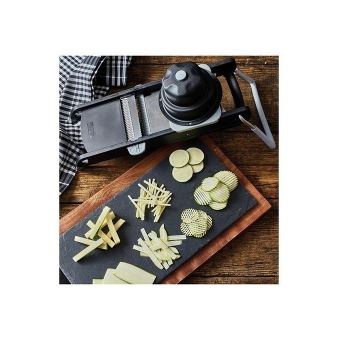 de Buyer 2015.03 affettatrice Manuale Nero Acciaio inossidabile