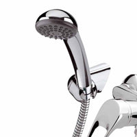 Rubinetto esterno docciacon leva frontale e doccia - serie remix