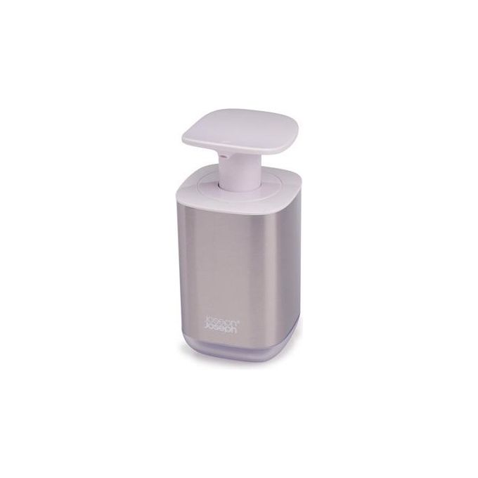 Joseph Joseph Presto Steel erogatore di sapone 0,35 L Acciaio inossidabile, Bianco