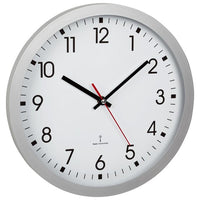 TFA-Dostmann 60.3522.02 orologio da parete e da tavolo Orologio al quarzo Rotondo Argento