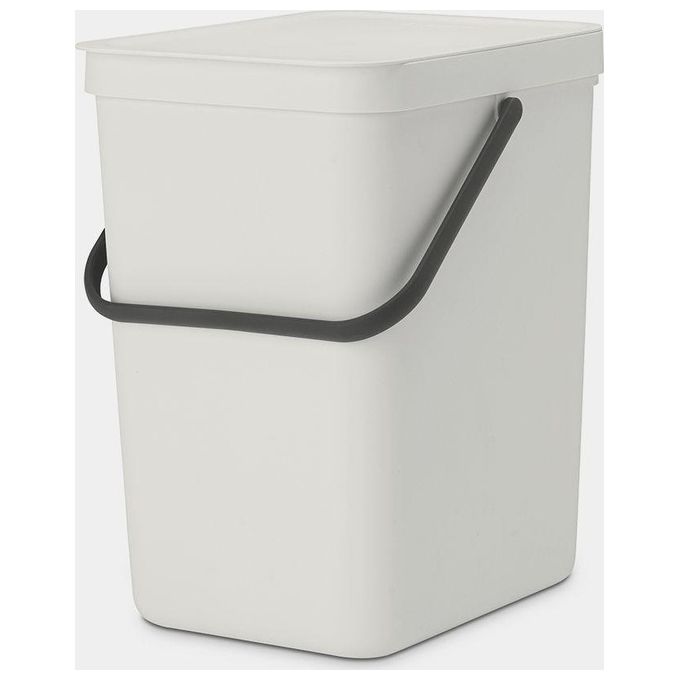 Brabantia Sort & Go 25 L 1 cestello/i Grigio