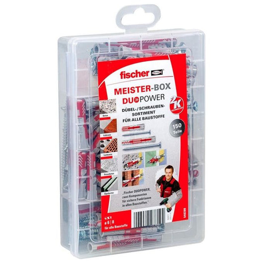 Fischer 540299 ancoraggio a vite e tassello 150 pz Kit di viti e tasselli a muro