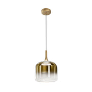Maytoni Sospensione Contemporanea Spirito 1 luce LED integrato oro metallo vetro