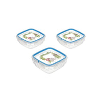 Snips Set Contenitori per Alimenti SnipSlock Trasparente e Blu