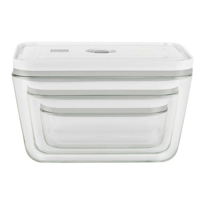 ZWILLING FRESH & SAVE Rettangolare Scatola Grigio, Trasparente 3 pz