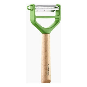 Opinel T-Duo Frutta e ortaggi Sbucciatore a Y Verde
