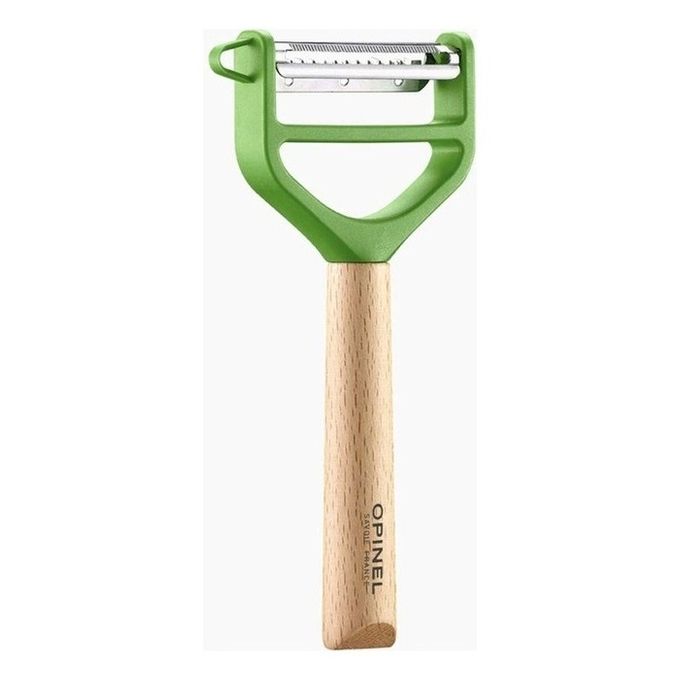 Opinel T-Duo Frutta e ortaggi Sbucciatore a Y Verde