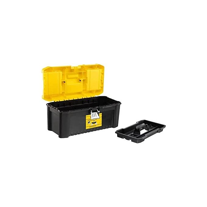 Stanley Cassetta Porta Attrezzi Essential con Organizer Nero