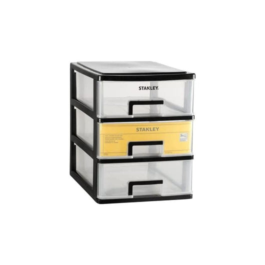 Stanley Porta Minuteria Essential Small 3 Cassetti Nero