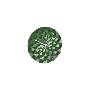 TFA-Dostmann DIAMOND Orologio al quarzo Rotondo Verde, Metallico