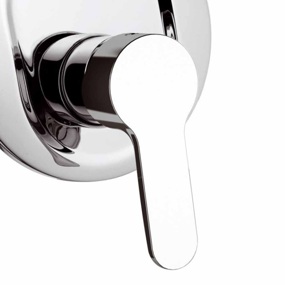 Rubinetto monocomando da incasso con deviatore per vasca/doccia - serie winner