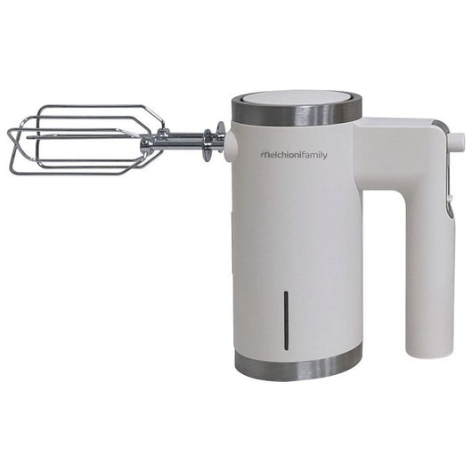 Melchioni 118420040 sbattitore Sbattitore manuale 150 W Acciaio inox, Bianco