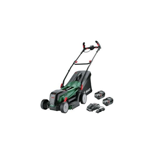 Bosch 37-550 tagliaerba Tagliaerba a spinta Batteria Nero, Verde