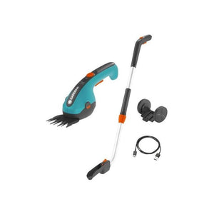 Gardena 9886-20 cesoia per erba cordless 8 cm 3,6 V Ioni di Litio Turchese