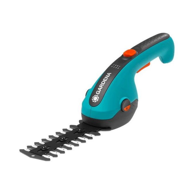 Gardena 9884-20 cesoia per erba cordless 8 cm 3,6 V Ioni di Litio Nero, Verde
