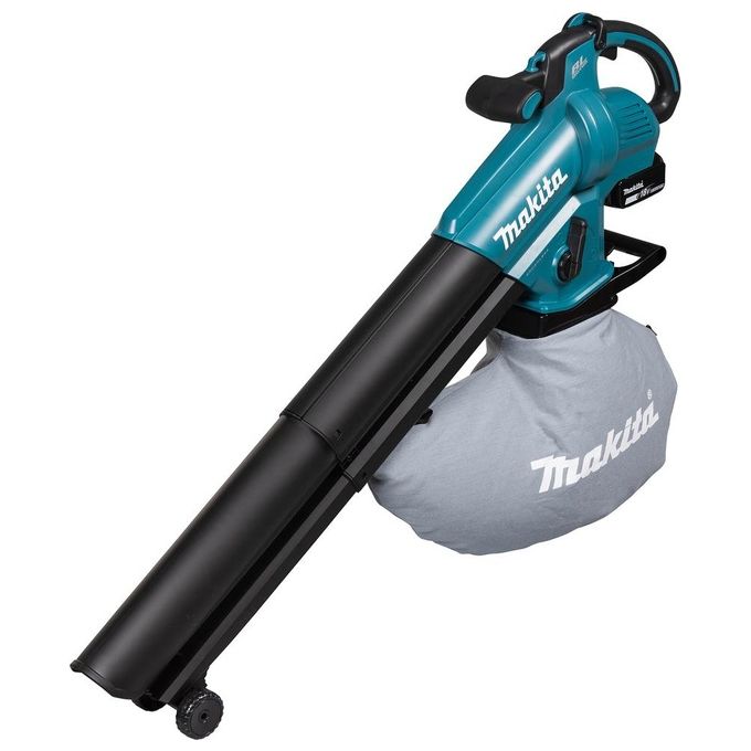 Makita DUB187Z soffiatore di foglie cordless Nero, Blu