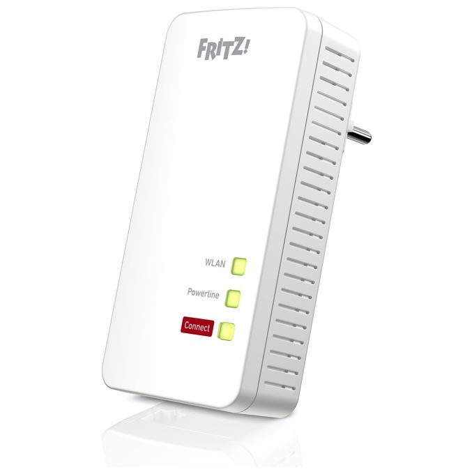 FRITZ!Powerline 1260 1200 Mbit/s Collegamento ethernet LAN Wi-Fi Bianco 1 pz