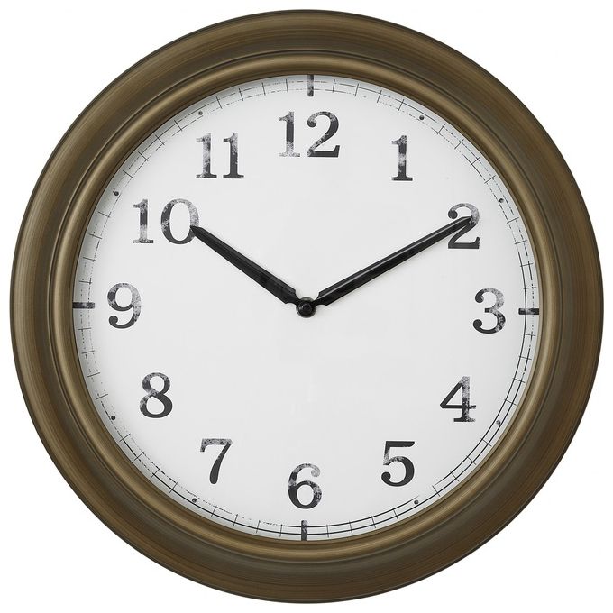 TFA-Dostmann 60.3066.53 orologio da parete e da tavolo Orologio al quarzo Rotondo Ottone