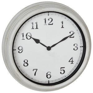 TFA-Dostmann 60.3067.02 orologio da parete e da tavolo Orologio al quarzo Rotondo Bianco