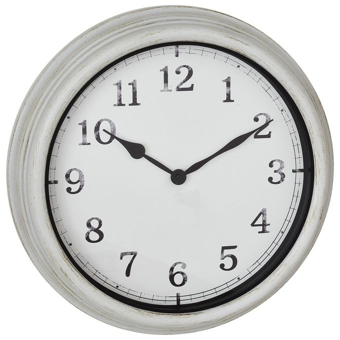 TFA-Dostmann 60.3067.02 orologio da parete e da tavolo Orologio al quarzo Rotondo Bianco