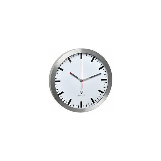 TFA-Dostmann 60.3528.02 orologio da parete e da tavolo Rotondo Alluminio, Bianco
