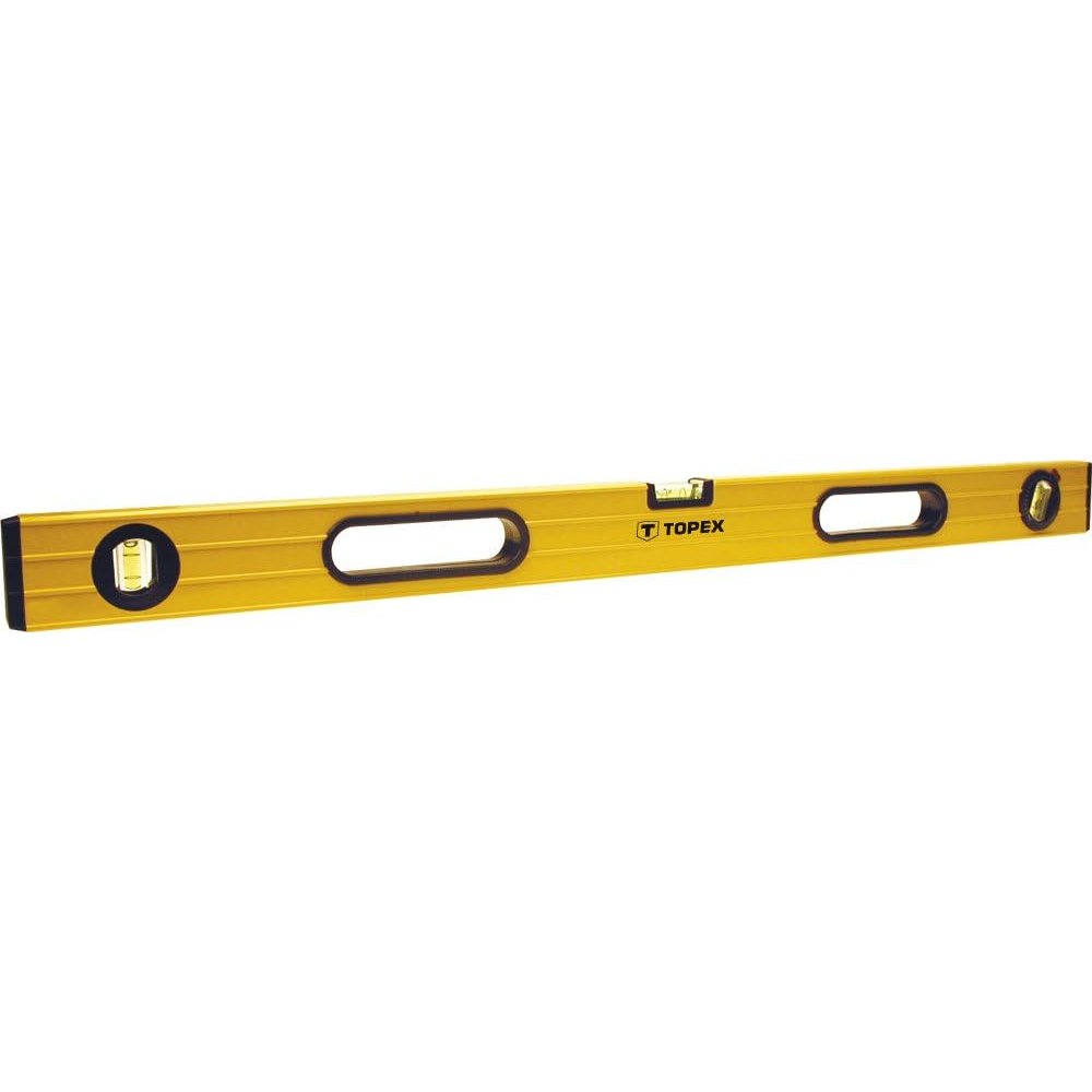 Topex 29c603 livella in allumini nio, tipo 600, 80 cm, 3 bolle ds