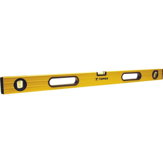 Topex 29c603 livella in allumini nio, tipo 600, 80 cm, 3 bolle ds