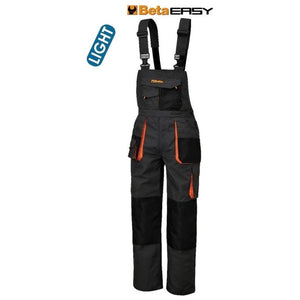 BETA Salopette easy twill 180gr grey tg.xs