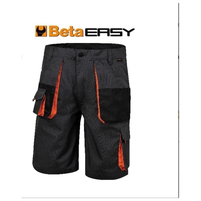 BETA Bermuda easy twill 180gr grey tg.xxxxl