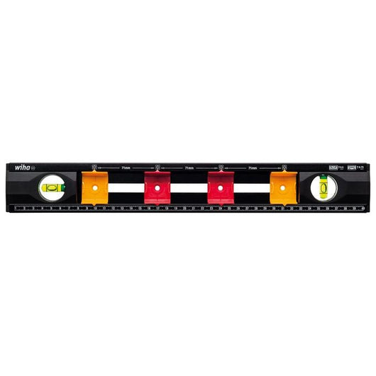 Wiha 42074 livella 0,4 m Nero, Arancione, Rosso