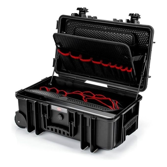 Knipex Robust26 Move Cassetta degli attrezzi Alluminio, Polipropilene Nero