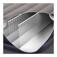 Intex 64136ND Materasso Dura-Beam Pillow Rest Deluxe Matrimoniale Bicolore con Pompa Elettrica Incorporata 152x203x42 cm