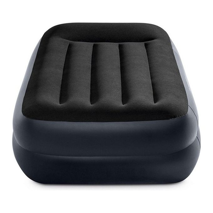 Intex Materasso Dura-Beam Pillow Rest Singolo Con Tecnologia Fiber Tech, Pompa