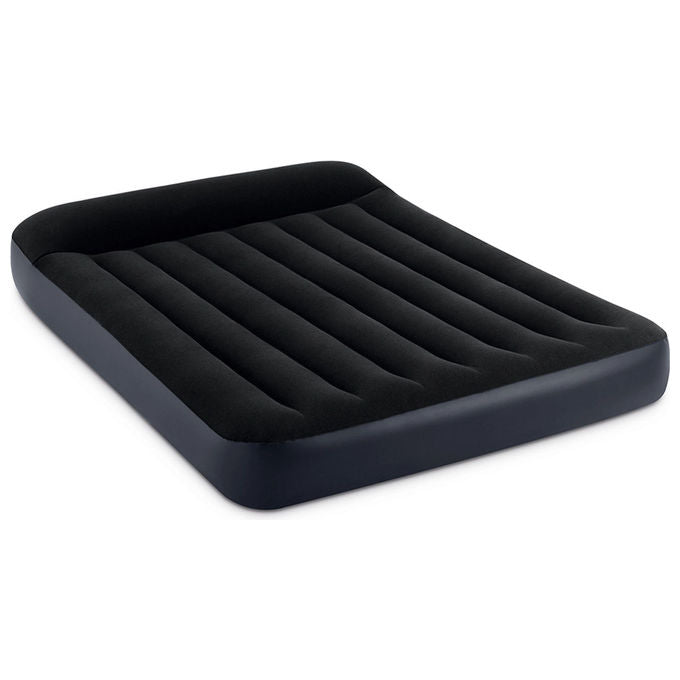 Intex 64148N Materasso Dura-Beam Pillow Rest Piazza e Mezza con Pompa Elettrica Incorporata 137x191x25 cm 137x191x25 cm Piazza e Mezza Versione 2023